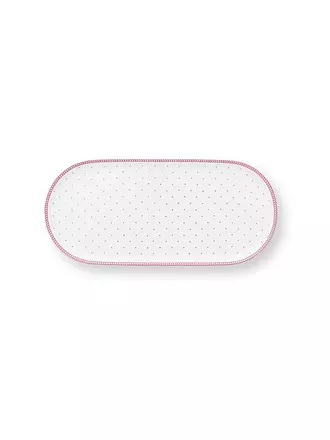 PIP STUDIO | Platte klein 25x12cm JOLIE DOTS Gold/Pink | 